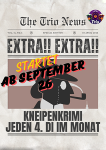 Trio Bar Lemgo | Event | Kneipenkrimi | jeden 4. Dienstag