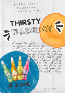 Trio Bar Lemgo | Event | Thirsty Thursday | Jeden 1. Donnerstag